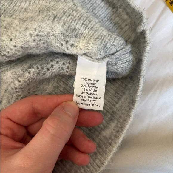 Grey button up sweater 
Women’s size XL - Picture 12 of 14